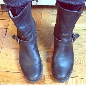 Frye Veronica Biker Booties